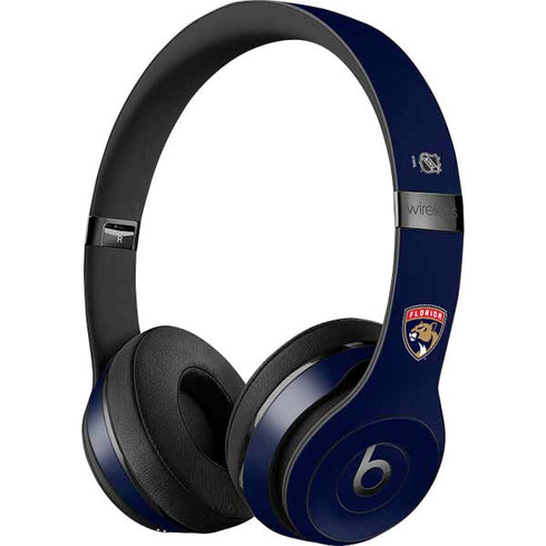 NHL Florida Panthers Distressed Beats Solo 3 Wireless Skin